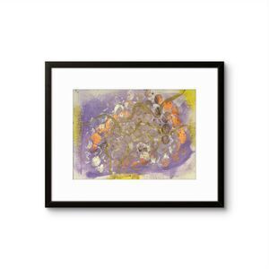 BPerry Purple and yellow with dots Original on PaperHome Decor Interior Design